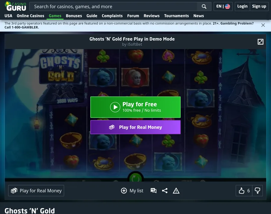 Ghosts 'N' Gold game preview